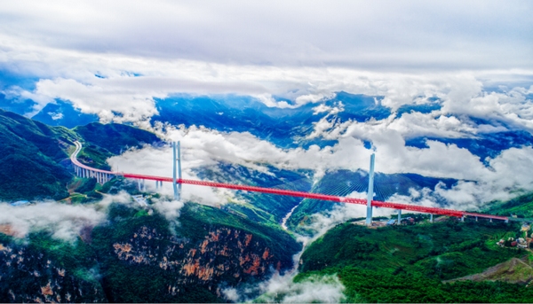 貴州公路串路成景。貴州文旅廳供圖