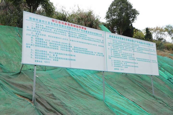 印江自治縣易地扶貧搬遷后續(xù)扶持生產(chǎn)車間建設(shè)項(xiàng)目簡介。
