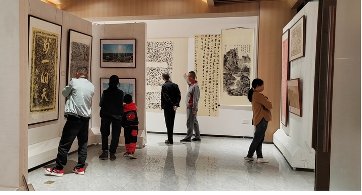 文物古跡拓片藝術(shù)展。