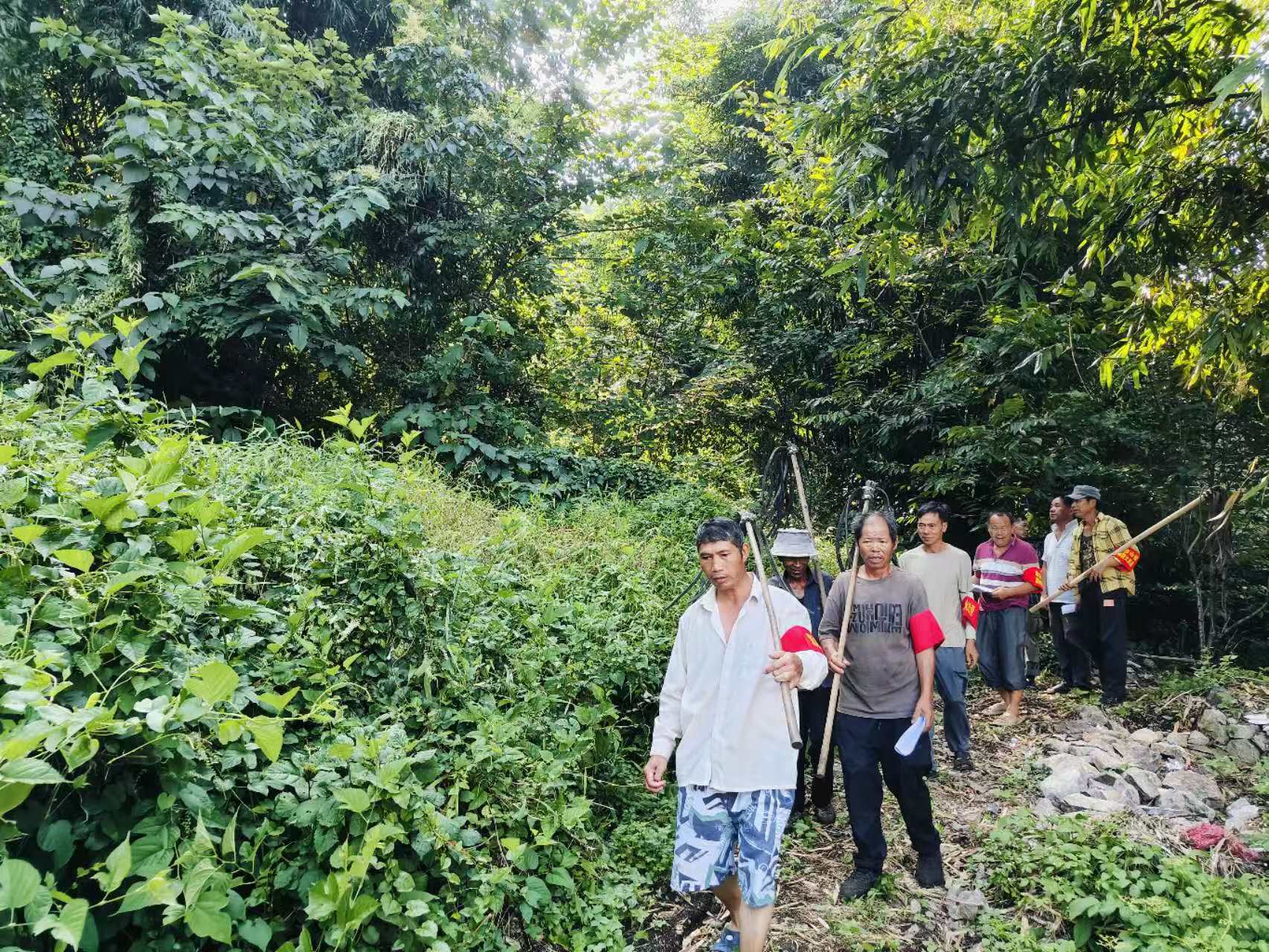 加強(qiáng)巡查。