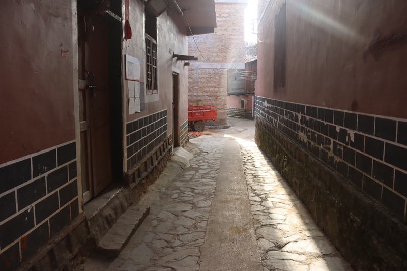 水各村小路衛(wèi)生情況