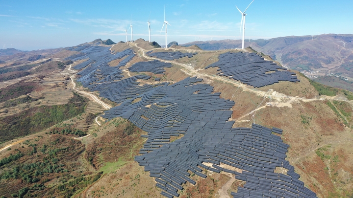 珠市白玉光伏電站。謝永奇攝