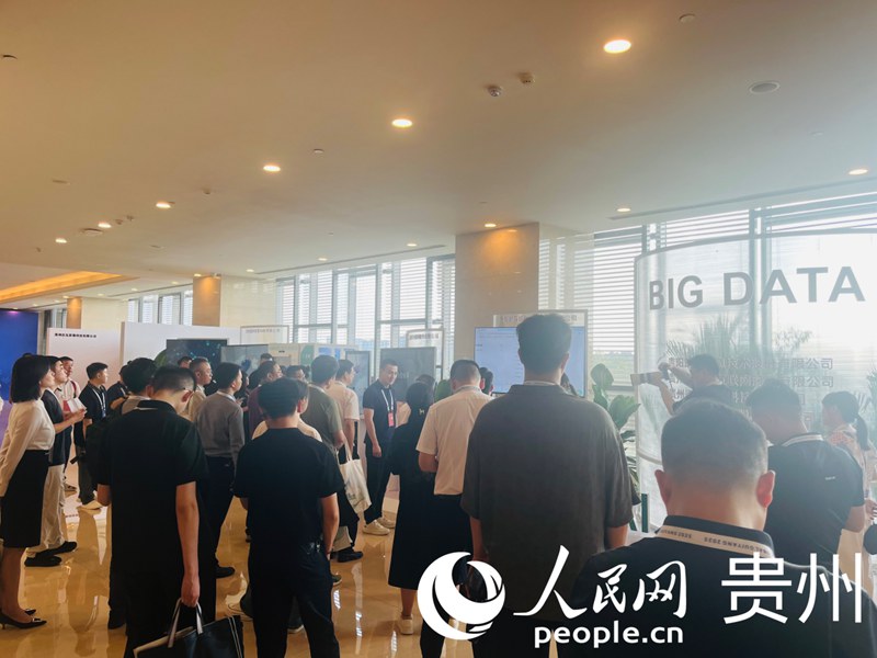 成果展覽。人民網(wǎng) 李麗萍攝