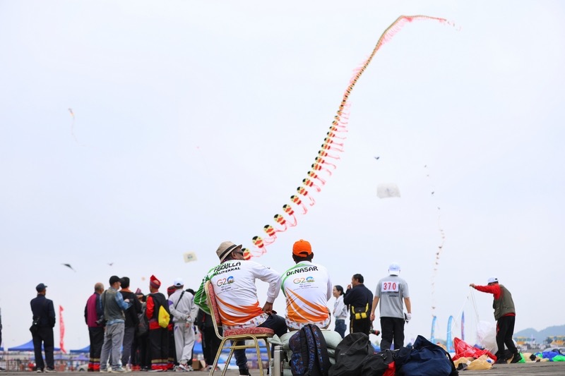 往屆貴陽(yáng)白云國(guó)際風(fēng)箏會(huì)現(xiàn)場(chǎng)。覃偉攝